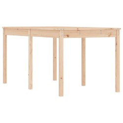 vidaXL Mesa de jardín madera maciza de pino 159,5x82,5x76 cm