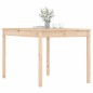 vidaXL Mesa de jardín madera maciza pino 121x82,5x76 cm vidaXL Mesa de jardín madera maciza pino 121x82,5x76 cm