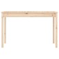 vidaXL Mesa de jardín madera maciza pino 121x82,5x76 cm vidaXL Mesa de jardín madera maciza pino 121x82,5x76 cm