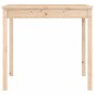vidaXL Mesa de jardín madera maciza pino 121x82,5x76 cm vidaXL Mesa de jardín madera maciza pino 121x82,5x76 cm