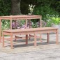 vidaXL Banco de jardín 2 plazas madera maciza douglas 159,5x44x45 cm vidaXL Banco de jardín 2 plazas madera maciza douglas 159,5x44x45 cm