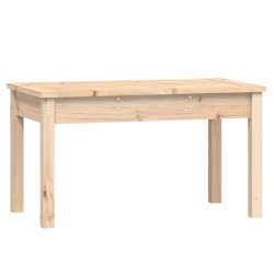 vidaXL Banco de jardín madera maciza de pino 80x44x45 cm