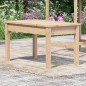 vidaXL Banco de jardín madera maciza de pino 80x44x45 cm
