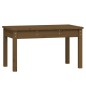 vidaXL Banco de jardín madera maciza pino marrón miel 80x44x45 cm vidaXL Banco de jardín madera maciza pino marrón miel 80x44x45 cm