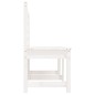 vidaXL Banco de jardín madera maciza pino blanco 157,5 cm vidaXL Banco de jardín madera maciza pino blanco 157,5 cm