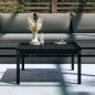 vidaXL Mesa de jardín madera maciza pino negro 82,5x82,5x45 cm vidaXL Mesa de jardín madera maciza pino negro 82,5x82,5x45 cm
