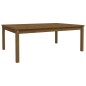 vidaXL Mesa de jardín madera maciza pino marrón miel 121x82,5x45 cm vidaXL Mesa de jardín madera maciza pino marrón miel 121x82,5x45 cm