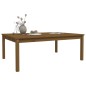 vidaXL Mesa de jardín madera maciza pino marrón miel 121x82,5x45 cm vidaXL Mesa de jardín madera maciza pino marrón miel 121x82,5x45 cm