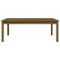vidaXL Mesa de jardín madera maciza pino marrón miel 121x82,5x45 cm vidaXL Mesa de jardín madera maciza pino marrón miel 121x82,5x45 cm