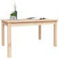 vidaXL Mesa de jardín madera maciza de pino 82,5x50,5x45 cm