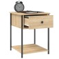 vidaXL Mesitas noche 2 uds madera ingeniería roble Sonoma 44x45x58 cm vidaXL Mesitas noche 2 uds madera ingeniería roble Sonoma 44x45x58 cm