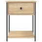 vidaXL Mesitas noche 2 uds madera ingeniería roble Sonoma 44x45x58 cm vidaXL Mesitas noche 2 uds madera ingeniería roble Sonoma 44x45x58 cm