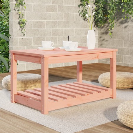 vidaXL Mesa de jardín madera maciza abeto de Douglas 82,5x50,5x45 cm