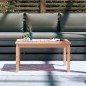 vidaXL Mesa de jardín madera maciza abeto de Douglas 82,5x50,5x45 cm