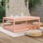 vidaXL Mesa de jardín madera maciza abeto de Douglas 121x82,5x45 cm vidaXL Mesa de jardín madera maciza abeto de Douglas 121x82,5x45 cm