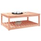 vidaXL Mesa de jardín madera maciza abeto de Douglas 121x82,5x45 cm vidaXL Mesa de jardín madera maciza abeto de Douglas 121x82,5x45 cm