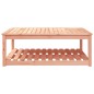 vidaXL Mesa de jardín madera maciza abeto de Douglas 121x82,5x45 cm vidaXL Mesa de jardín madera maciza abeto de Douglas 121x82,5x45 cm