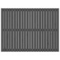 vidaXL Cabecero de cama de pared madera maciza pino gris 146,5x3x110cm vidaXL Cabecero de cama de pared madera maciza pino gris 146,5x3x110cm