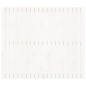 vidaXL Cabecero de cama pared madera maciza pino blanco 127,5x3x110 cm vidaXL Cabecero de cama pared madera maciza pino blanco 127,5x3x110 cm