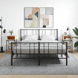 vidaXL Mesita noche 2 uds madera ingeniería roble Sonoma 35x34,5x70 cm