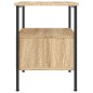 vidaXL Mesita de noche madera de ingeniería roble Sonoma 34x36x50 cm vidaXL Mesita de noche madera de ingeniería roble Sonoma 34x36x50 cm