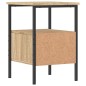 vidaXL Mesita de noche madera de ingeniería roble Sonoma 34x36x50 cm vidaXL Mesita de noche madera de ingeniería roble Sonoma 34x36x50 cm