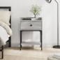 vidaXL Mesita de noche madera de ingeniería gris Sonoma 40,5x31x60 cm vidaXL Mesita de noche madera de ingeniería gris Sonoma 40,5x31x60 cm