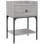 vidaXL Mesita de noche madera de ingeniería gris Sonoma 40,5x31x60 cm vidaXL Mesita de noche madera de ingeniería gris Sonoma 40,5x31x60 cm