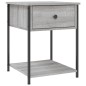 vidaXL Mesita de noche 2 uds madera ingeniería gris Sonoma 44x45x58 cm vidaXL Mesita de noche 2 uds madera ingeniería gris Sonoma 44x45x58 cm
