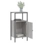 vidaXL Mesita de noche madera de ingeniería gris Sonoma 41x31x80 cm vidaXL Mesita de noche madera de ingeniería gris Sonoma 41x31x80 cm