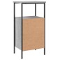 vidaXL Mesita de noche madera de ingeniería gris Sonoma 41x31x80 cm vidaXL Mesita de noche madera de ingeniería gris Sonoma 41x31x80 cm