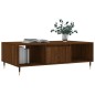 vidaXL Mesa de centro madera de ingeniería roble marrón 104x60x35 cm vidaXL Mesa de centro madera de ingeniería roble marrón 104x60x35 cm