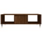vidaXL Mesa de centro madera de ingeniería roble marrón 104x60x35 cm vidaXL Mesa de centro madera de ingeniería roble marrón 104x60x35 cm