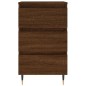 vidaXL Mesitas noche 2 uds madera ingeniería marrón roble 40x35x69 cm vidaXL Mesitas noche 2 uds madera ingeniería marrón roble 40x35x69 cm