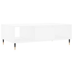 vidaXL Mesa de centro madera de ingeniería blanco 104x60x35 cm