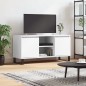 vidaXL Mueble de TV madera de ingeniería blanco 104x35x50 cm