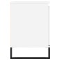 vidaXL Mueble de TV madera de ingeniería blanco 104x35x50 cm