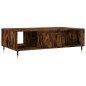 vidaXL Mesa de centro madera de ingeniería roble ahumado 104x60x35 cm vidaXL Mesa de centro madera de ingeniería roble ahumado 104x60x35 cm