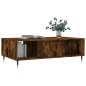 vidaXL Mesa de centro madera de ingeniería roble ahumado 104x60x35 cm vidaXL Mesa de centro madera de ingeniería roble ahumado 104x60x35 cm