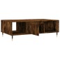 vidaXL Mesa de centro madera de ingeniería roble ahumado 104x60x35 cm vidaXL Mesa de centro madera de ingeniería roble ahumado 104x60x35 cm