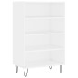 vidaXL Aparador alto madera de ingeniería blanco 57x35x90 cm vidaXL Aparador alto madera de ingeniería blanco 57x35x90 cm