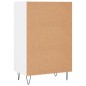 vidaXL Aparador alto madera de ingeniería blanco 57x35x90 cm vidaXL Aparador alto madera de ingeniería blanco 57x35x90 cm