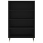 vidaXL Aparador alto madera de ingeniería negro 57x35x90 cm vidaXL Aparador alto madera de ingeniería negro 57x35x90 cm