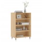vidaXL Aparador alto madera de ingeniería roble Sonoma 57x35x90 cm