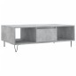vidaXL Mesa de centro madera de ingeniería gris hormigón 104x60x35 cm vidaXL Mesa de centro madera de ingeniería gris hormigón 104x60x35 cm