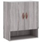 vidaXL Armario de pared madera de ingeniería gris Sonoma 60x31x70 cm vidaXL Armario de pared madera de ingeniería gris Sonoma 60x31x70 cm