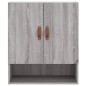vidaXL Armario de pared madera de ingeniería gris Sonoma 60x31x70 cm vidaXL Armario de pared madera de ingeniería gris Sonoma 60x31x70 cm