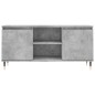 vidaXL Mueble de TV madera de ingeniería gris hormigón 104x35x50 cm vidaXL Mueble de TV madera de ingeniería gris hormigón 104x35x50 cm