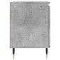 vidaXL Mueble de TV madera de ingeniería gris hormigón 104x35x50 cm vidaXL Mueble de TV madera de ingeniería gris hormigón 104x35x50 cm