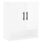 vidaXL Armario de pared madera de ingeniería blanco brillo 60x31x70 cm vidaXL Armario de pared madera de ingeniería blanco brillo 60x31x70 cm